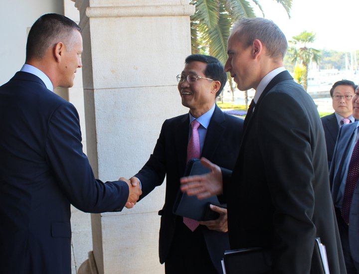 Korejski veleposlanik sa suradnicima u posjeti Istarskoj županiji