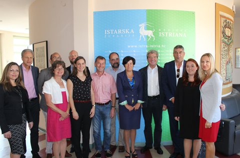 Delegacija Okruga Konstanz u posjeti Istarskoj županiji