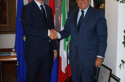 Župan Valter Flego boravi, na čelu istarskog izaslanstva, u Anconi