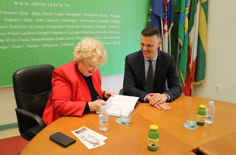Istarski župan primio predsjednicu kluba BPW-a Pula Alidu Perkov