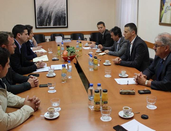 Župan Flego na radnom sastanku s predstavnicima Općine Vižinada