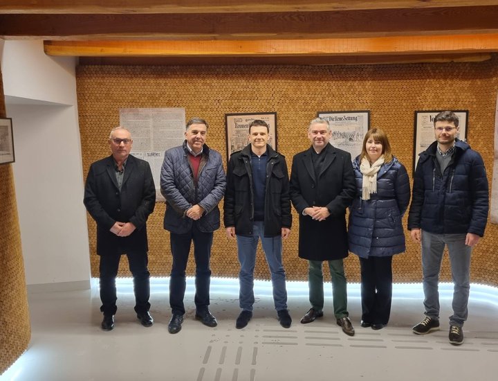 Il presidente Miletić in visita ufficiale alla Città di Gallignana