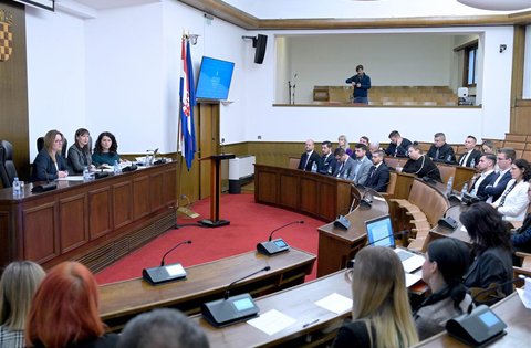 I rappresentanti della Regione alla seduta tematica del Comitato per la famiglia, i giovani e lo sport del Parlamento croato