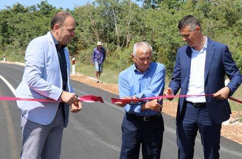 Svečano otvorena novo asfaltirana prometnica na području Vodnjanštine
