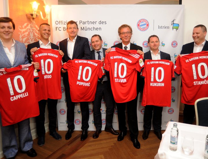 FC Bayern Mà¼nchen - strateški partner Istre