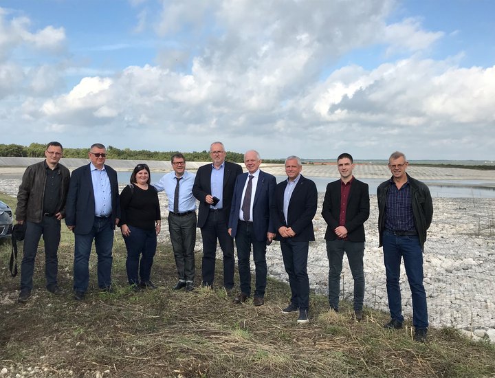 Delegacije Bavarske, Ministarstva zaštite okoliša i energetike te Hrvatskih voda u posjetu županijskom Sustavu javnog navodnjavanja Valtura