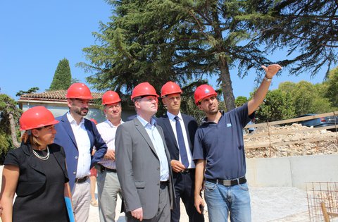 Ministar zdravlja i istarski župan obišli gradilište nove bolnice