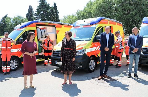 Svečana primopredaja vozila za Nastavni zavod za hitnu medicinu Istarske županije