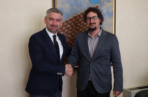 Il presidente Miletić in visita ufficiale alla Città di Dignano