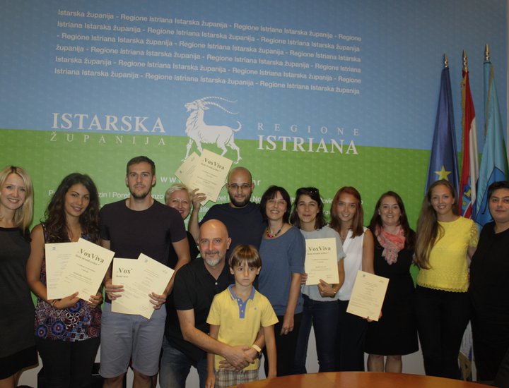 Prijemom  i podjelom diploma obilježena 20. godišnjica programa Eurodyssee u Istarskoj županiji