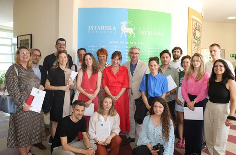 La Regione Istriana incoraggia fortemente la creatività dei giovani nella cultura e nell'arte
