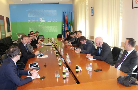 Održan radni sastanak župana Istarske, Međimurske, Varaždinske te zamjenika župana Primorsko-goranske županije