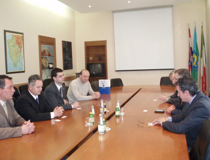 Pula: Primanje  veleposlanika Kosova