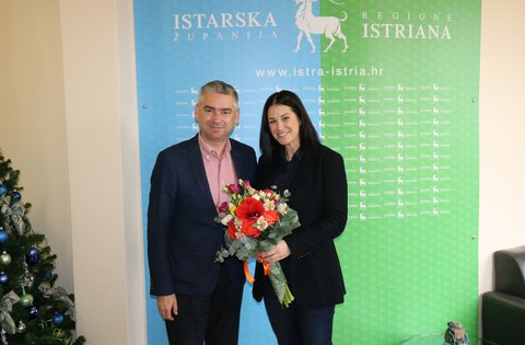 Il presidente Miletić ha organizzato un incontro con la vincitrice di Masterchef