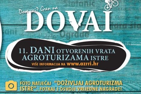 Ovog vikenda počinju 11. Dani otvorenih vrata agroturizma Istre