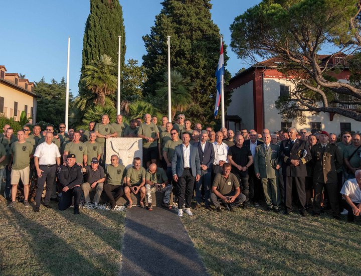 Celebrato il 32° anniversario della fondazione dell'Unità speciale di polizia BAK Istria