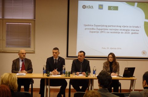 Županijsko partnersko vijeće raspravljalo o nacrtu Županijske razvojne strategije Istarske županije do 2020. godine
