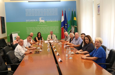 Upriličen prijem za novoizabrane članove Vijeća i predstavnike nacionalnih manjina u Istarskoj županiji