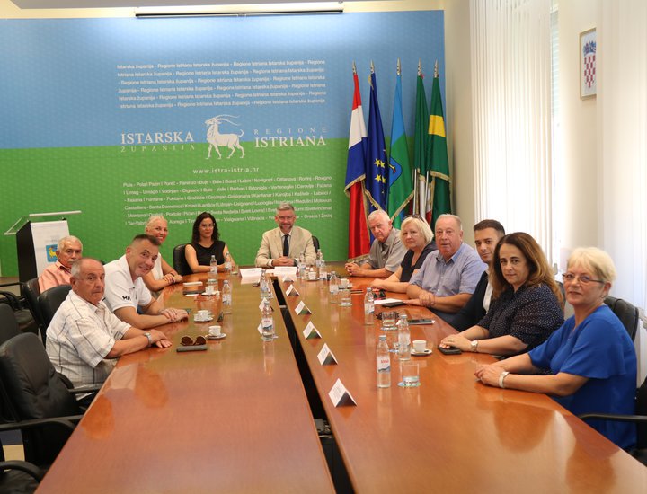 Upriličen prijem za novoizabrane članove Vijeća i predstavnike nacionalnih manjina u Istarskoj županiji