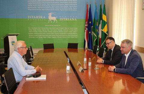 Il presidente Miletić ha ricevuto il nuovo accademico Robert Matijašić