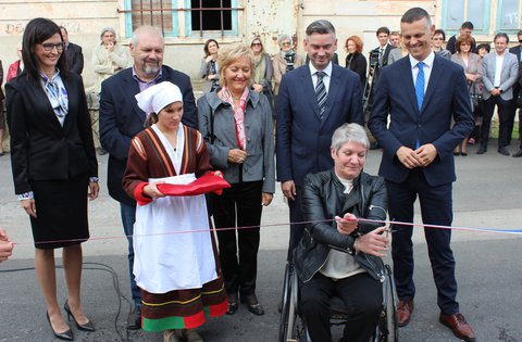 Župan Flego na svečanom otvaranju novouređenog objekta Zaštitne radionice Tekop Nova