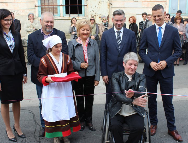 Župan Flego na svečanom otvaranju novouređenog objekta Zaštitne radionice Tekop Nova