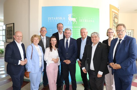 Il Comitato per il turismo del Bundestag tedesco ha visitato la Regione Istriana