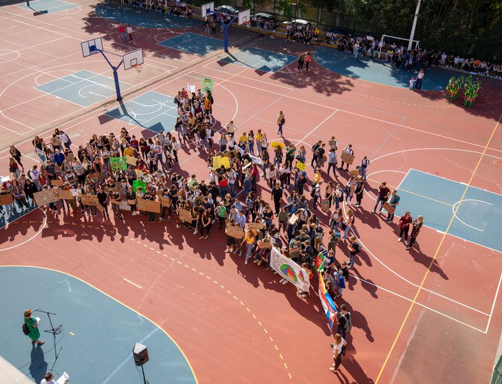 Globalna šetnja - istarski srednjoškolci aktivizmom ujedinjeni u borbi protiv klimatskih promjena