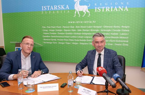 Godina u znaku velikih ulaganja Istarske županije u obrazovanje: Potpisan Ugovor za dogradnju Centra KLIK Pula