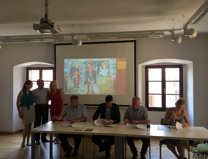 Svečano potpisan Sporazum o suradnji na projektu ''Kuća fresaka u Draguću''