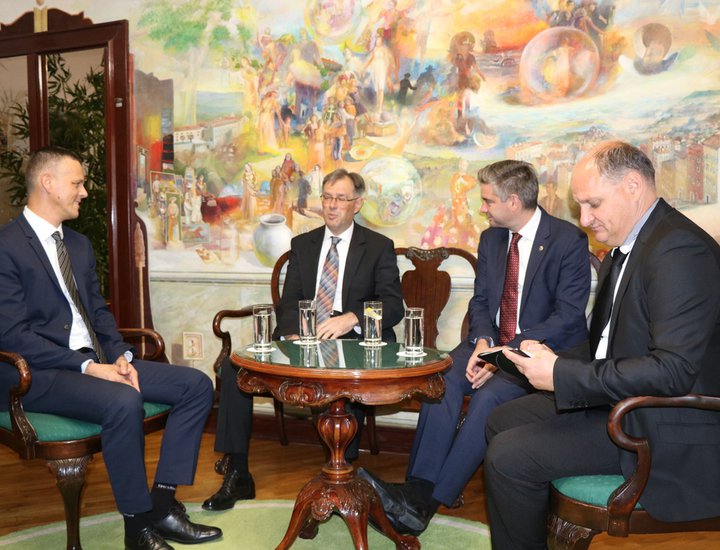 Župan Flego i gradonačelnik Miletić primili novog Generalnog konzula Republike Srbije u Rijeci
