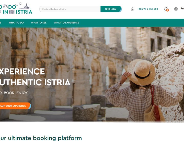 Scoprite l'Istria con To Do in Istria - una piattaforma di prenotazione unica che riunisce la migliore offerta della penisola in un unico posto