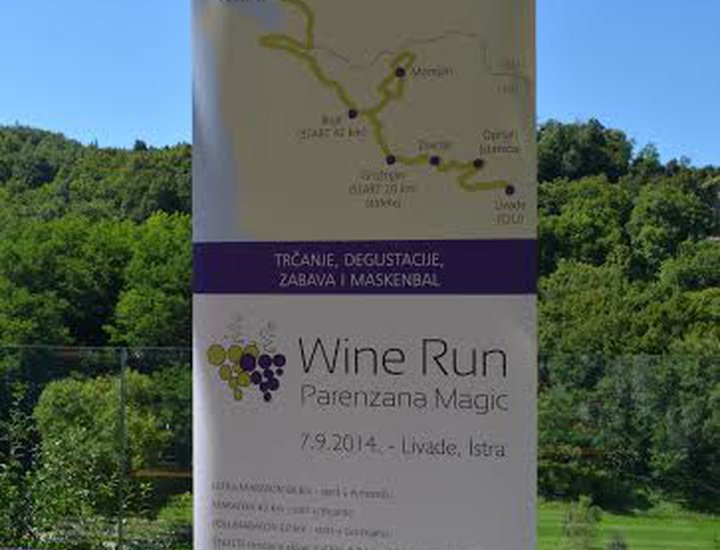 U sklopu europskog projekta  "Parenzana magic" WINE RUN utrka